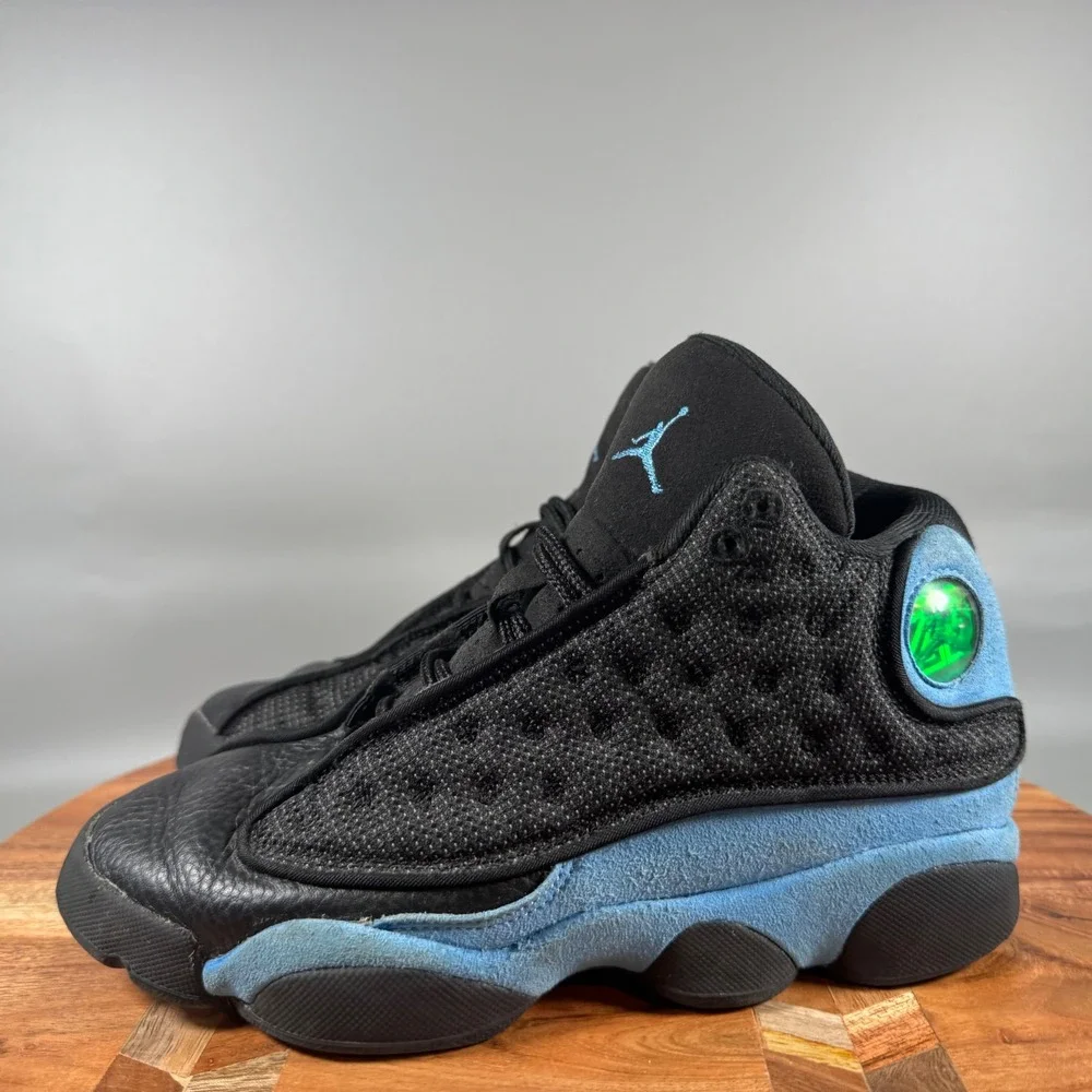 Air Jordan‎ 13 Retro University Blue Black Sneakers 884129-041 Kids 4Y
